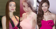 Hà Hồ, Elly Trần, Hồng Quế 'mình hạc xương mai' vòng một vẫn đồ sộ