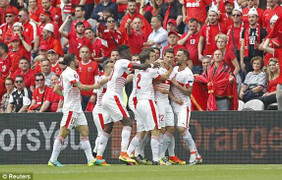 Thụy Sỹ đánh bại Albania trong thế hơn người