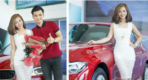 Dương Hoàng Yến được bạn trai tặng xe sang 2 tỷ đồng