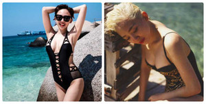 Tóc Tiên diện bikini, tung tăng giữa nắng vàng, biển xanh