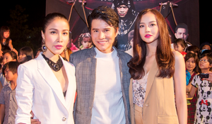 Hoa hậu Toàn cầu Kiều Ngân xinh đẹp bên trai đẹp