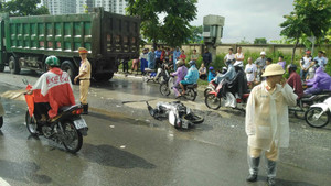 Truy tìm tài xế xe bồn cán chết người rồi bỏ chạy