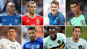 Griezmann, Bale dẫn đầu cuộc đua Vua phá lưới EURO 2016