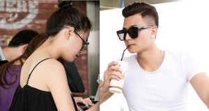 Hoàng Thuỳ Linh, Vĩnh Thuỵ tránh xuất hiện cùng nhau tại sân bay