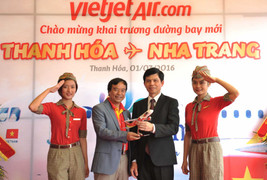 Vietjet tưng bừng khai trương đường bay từ Thanh Hóa đến Nha Trang