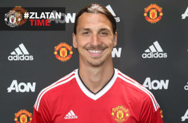 Ibrahimovic chính thức gia nhập Manchester United