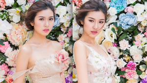 Á hậu Quốc tế Thuý Vân trễ nải khoe đường cong sexy