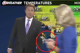 Mải chơi Pokemon GO, nữ MC 'phá ngang' bản tin trực tiếp của đồng nghiệp