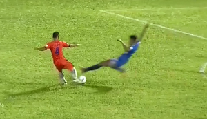 Vào bóng rợn người, cầu thủ Than Quảng Ninh nhận án phạt nặng