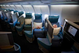 Cận cảnh khoang hành khách máy bay sạch nhất thế giới