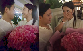 Rộ tin đồn Trường Giang bất ngờ cầu hôn Nhã Phương