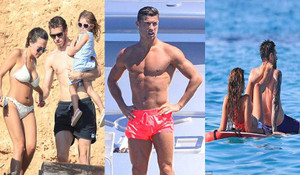 Vợ xinh bốc lửa của Messi, Gareth Bale khiến Ronaldo ghen tị