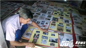 Người cựu binh già gần một thập kỷ miệt mài đạp xe đi xin ảnh Bác Hồ