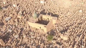 Toàn cảnh nghĩa địa 1.400 năm tuổi, lớn nhất thế giới nhìn từ trên cao