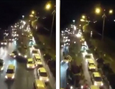 Video: Xe tăng quân đảo chính Thổ Nhĩ Kỳ cán người và xe trên đường