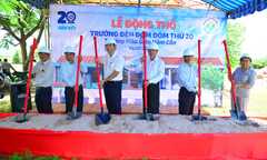 Nhãn hàng Cô gái Hà Lan khởi công xây dựng trường đèn đom đóm thứ 20