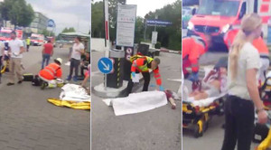 Hiện trường la liệt người bị thương sau vụ xả súng ở Munich