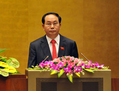 Ông Trần Đại Quang tái cử Chủ tịch nước