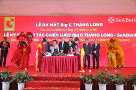 SeABank và hệ thống siêu thị Big C tại Hà Nội ký kết hợp tác chiến lược