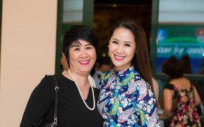 Cả gia đình Hoa hậu Dương Thùy Linh đi ủng hộ em chồng - thần đồng piano quốc tế