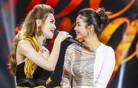 Phạm Hương nói với Hồ Ngọc Hà: 'Em yêu nhiều giống chị'