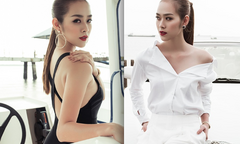 'Gái một con' Diệp Bảo Ngọc diện bikini lả lơi trễ nải đón tuổi mới