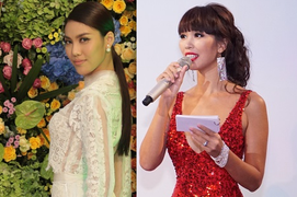 Từng là 'bản sao', Lan Khuê đánh bật Hà Anh khỏi thảm đỏ với vẻ sexy