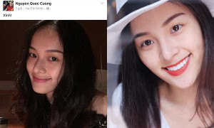 Cường đô la gây sốt khi công khai khen Hạ Vi trên mạng xã hội