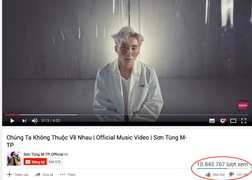 Bị tố đạo nhạc, Sơn Tùng M-TP vẫn 'xô đổ' nhiều kỷ lục