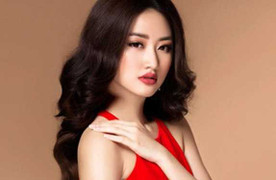 Nhan sắc kiêu kỳ của Hoa hậu Bản sắc Việt Thu Ngân