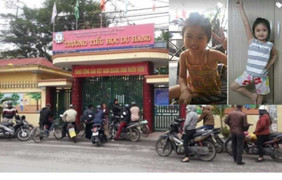 Bé gái 6 tuổi nghi bị 2 người lạ bắt cóc trước cổng trường