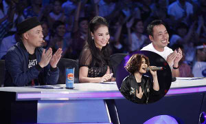 Thu Minh vui mừng khi Thảo Nhi 'vượt mặt' mình