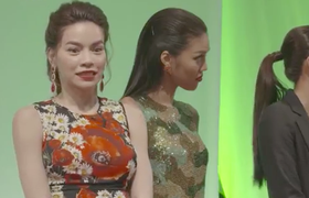 Trực tiếp tập 9 The Face: Phạm Hương sẽ loại thí sinh cuối cùng của Lan Khuê?