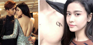 Tim xăm tên Trương Quỳnh Anh lên ngực trái