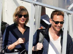 Taylor Swift điều máy bay riêng đi đón 'người tình Loki'