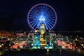 Asia Park ra mắt tháp rơi tự do cao nhất Việt Nam Golden Sky Tower