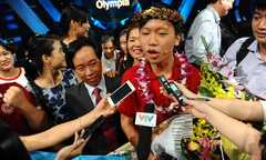 Khoảnh khắc đến với vòng nguyệt quế Olympia 2016 của Hồ Đắc Thanh Chương