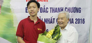 Hội đồng hương Huế tại Hà Nội vinh danh nhà vô địch Olympia 2016 Hồ Đắc Thanh Chương