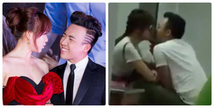 Lại ồn ào clip Trấn Thành vô tư đút đồ ăn và hôn Hari Won nơi công cộng