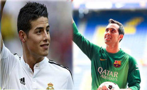 Tin chuyển nhượng sáng 25/8: Real muốn bán James Rodriguez, Man City chờ công bố Bravo