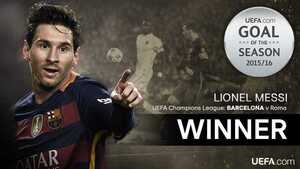 Siêu phẩm của Messi được bầu chọn đẹp nhất châu Âu