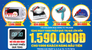 Ưu đãi lớn mừng khai trương Trần Anh Bắc Ninh và Trần Anh Nghệ An