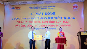 Lễ phát động chương trình “An sinh xã hội và phát triển cộng đồng” tại tỉnh Kon Tum