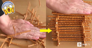 Đoạn video quay ngược khiến người xem thư thái không thể rời mắt