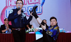 Không nhịn được cười với clip Chí Tài mặc váy, nhảy trên giày cao gót