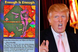 Lời đồn về số phận bi thảm của Donald Trump quanh tấm thẻ bài ghê rợn