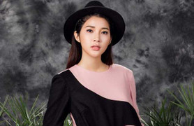 Nữ diễn viên xinh đẹp dịu dàng trong trang phục đượm sắc thu