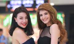 Trà Ngọc Hằng đọ vẻ xinh đẹp bên hot girl An 'Tây'
