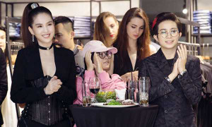 Gil Lê lịch lãm bên ‘nữ hoàng nội y’ Ngọc Trinh