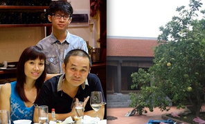 Vợ đẹp con xinh, nhà vườn cổ bạc tỷ ít ai biết của danh hài Xuân Hinh